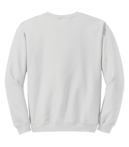 Gildan HEAVYBLEND CREWNECK SWEATSHIRT 1801 #color_White