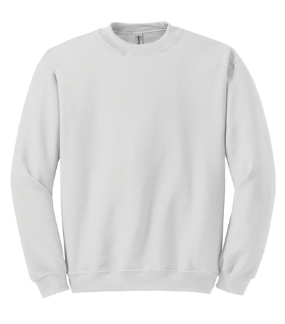 Gildan HEAVYBLEND CREWNECK SWEATSHIRT 1801 #color_White