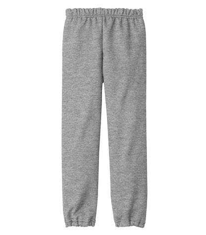 Gildan HEAVY BLEND YOUTH SWEATPANTS 182B #color_Sport Grey