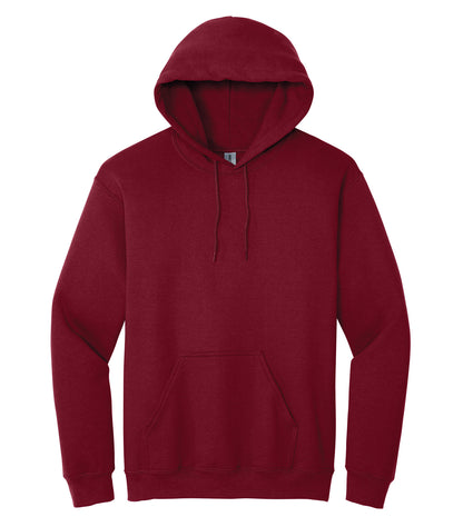 Gildan HEAVY BLEND HOODED SWEATSHIRT 1850 #color_Cardinal Red