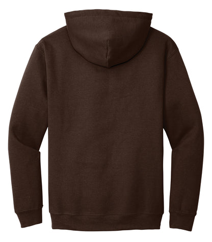 Gildan HEAVY BLEND HOODED SWEATSHIRT 1850 #color_Dark Chocolate