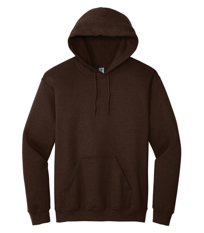 Gildan HEAVY BLEND HOODED SWEATSHIRT 1850 #color_Dark Chocolate