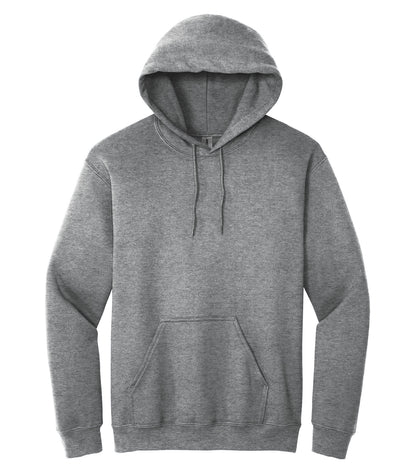 Gildan HEAVY BLEND HOODED SWEATSHIRT 1850 #color_Graphite Heather