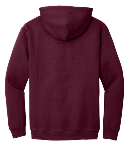Gildan HEAVY BLEND HOODED SWEATSHIRT 1850 #color_Maroon
