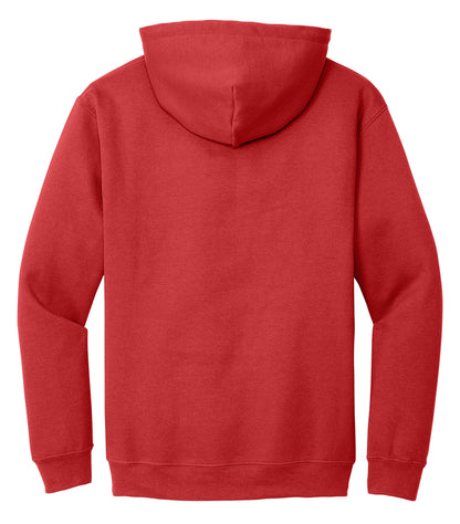 Gildan HEAVY BLEND HOODED SWEATSHIRT 1850 #color_Red