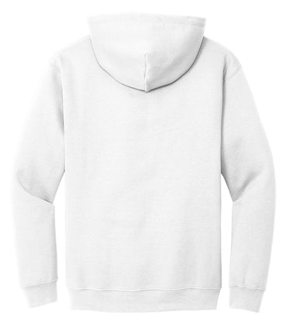Gildan HEAVY BLEND HOODED SWEATSHIRT 1850 #color_White