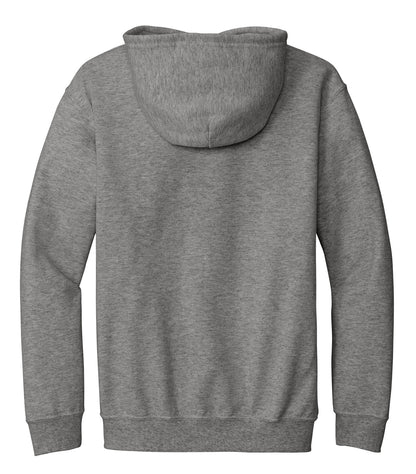 Gildan HEAVY BLEND FULL ZIP HOODED 1860 #color_Graphite Heather