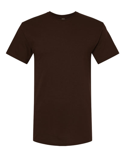 M&O Gold Soft Touch T-Shirt 4800 #color_Chocolate