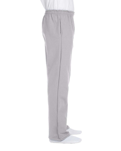 Gildan Adult DryBlend® Open-Bottom Sweatpant G123 #color_SPORT GREY