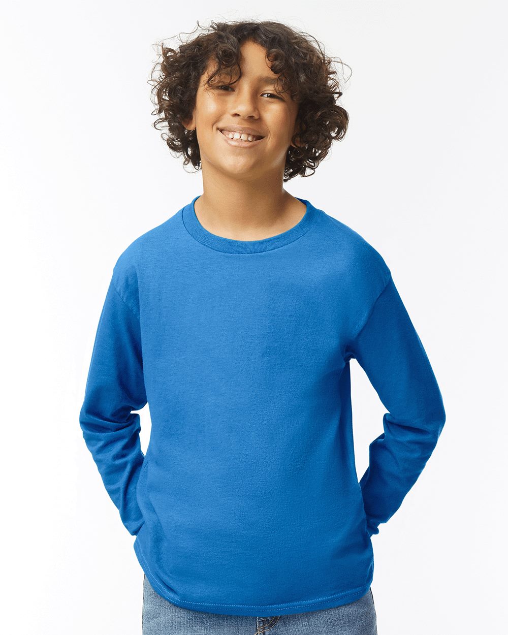 Gildan Heavy Cotton™ Youth Long Sleeve T-Shirt 5400B