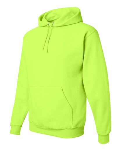 JERZEES NuBlend® Hooded Sweatshirt 996MR #color_Safety Green