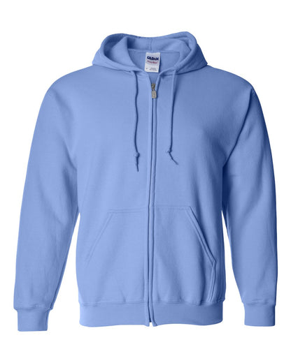 Gildan Heavy Blend™ Full-Zip Hooded Sweatshirt 18600 #color_Carolina Blue