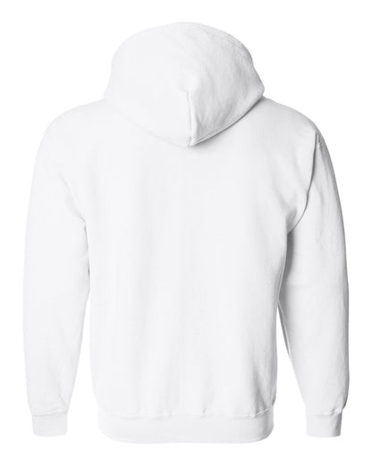 Gildan Heavy Blend™ Full-Zip Hooded Sweatshirt 18600 #color_White