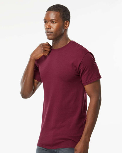 M&O Gold Soft Touch T-Shirt 4800 #colormdl_Maroon