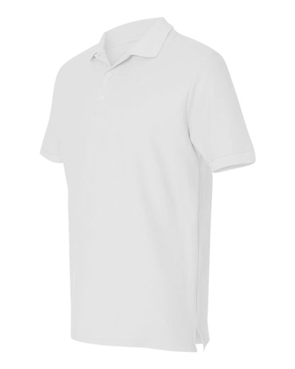 Gildan Premium Cotton® Double Piqué Polo 82800 #color_White