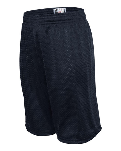 C2 Sport Youth Mesh Shorts 5209 #color_Navy