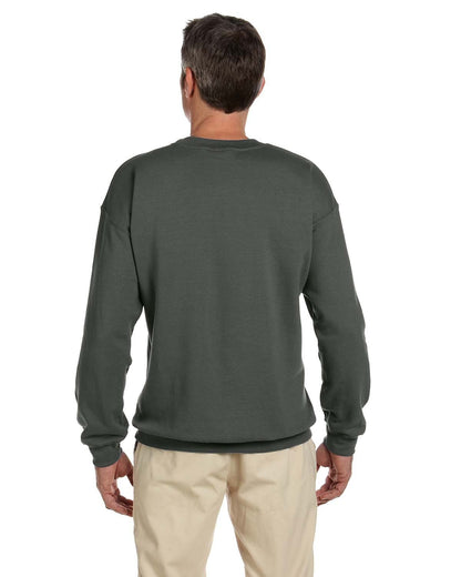 Gildan Adult Heavy Blend™ Fleece Crew G180 #color_MILITARY GREEN