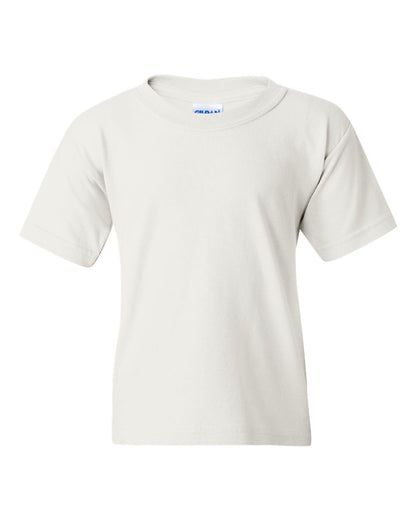 Gildan Heavy Cotton™ Youth T-Shirt 5000B #color_White