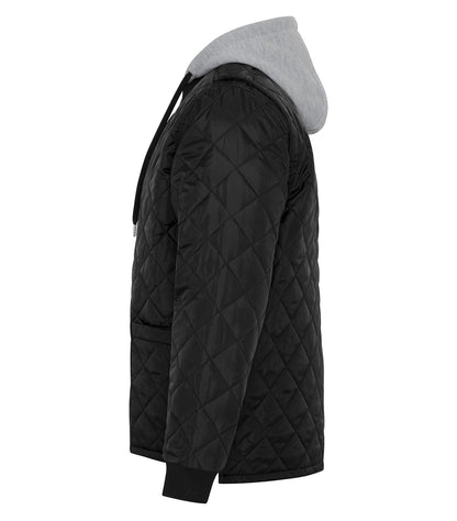 ATC WeRK Hooded Freezer Jacket WERK7611H #color_Black