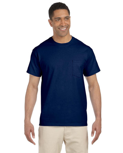 Gildan Adult Ultra Cotton®Pocket T-Shirt G230 #color_NAVY