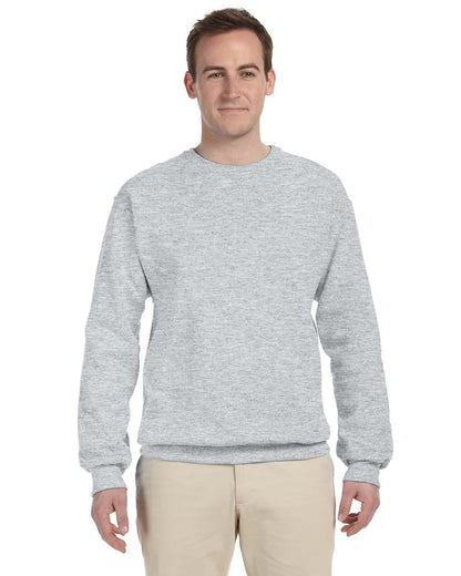 JERZEES Adult NuBlend® Fleece Crew 562 #color_ASH