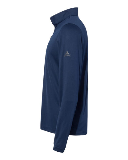 Adidas Lightweight Quarter-Zip Pullover A401 #color_Collegiate Navy