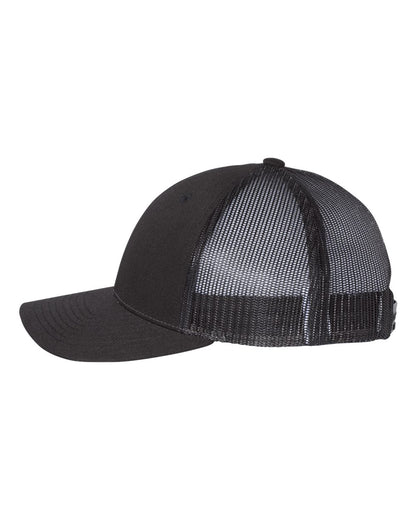 Richardson Low Pro Trucker Cap 115 #color_Black