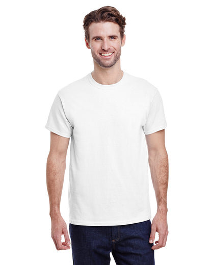 Gildan Adult Ultra Cotton® T-Shirt G200 #color_WHITE