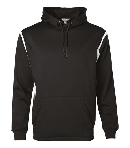 Atc PTech Fleece VarCity Hooded F2201 #color_Black/White