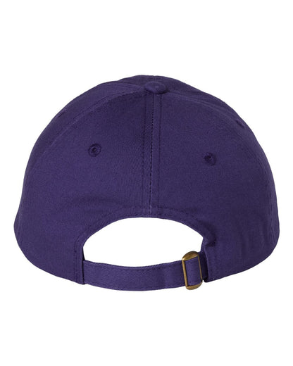 Valucap Adult Bio-Washed Classic Dad Hat VC300A #color_Purple