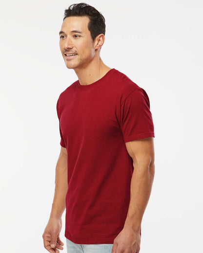 M&O Gold Soft Touch T-Shirt 4800 #colormdl_Cardinal Red