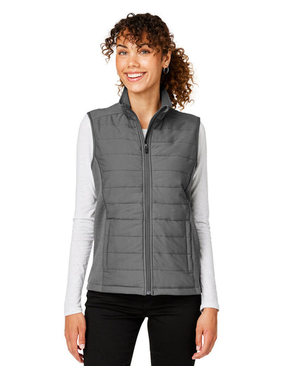 Devon & Jones New Classics® Ladies' Charleston Hybrid Vest DG706W #color_GRPHT MLNGE