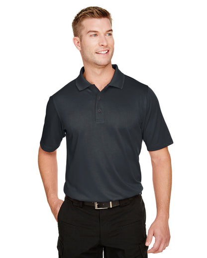 Harriton Men's Advantage Snag Protection Plus Polo M348 #color_DARK CHARCOAL