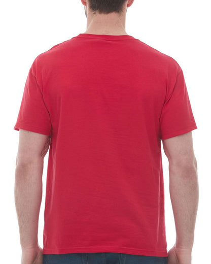 M&O Ring-Spun T-Shirt 5500 #color_Red