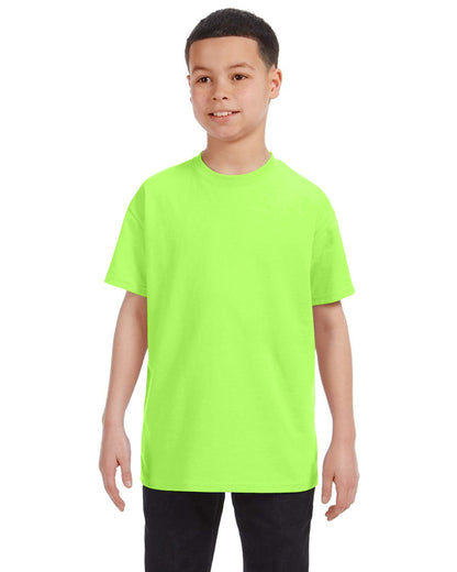 Gildan Youth Heavy Cotton™ T-Shirt G500B #color_NEON GREEN