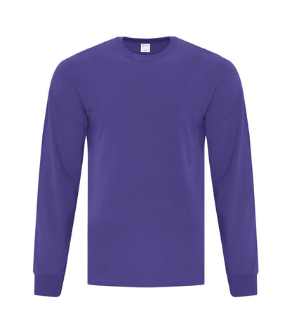 Atc Everyday Collection Everyday Cotton L/S Tee ATC1015 #color_Purple