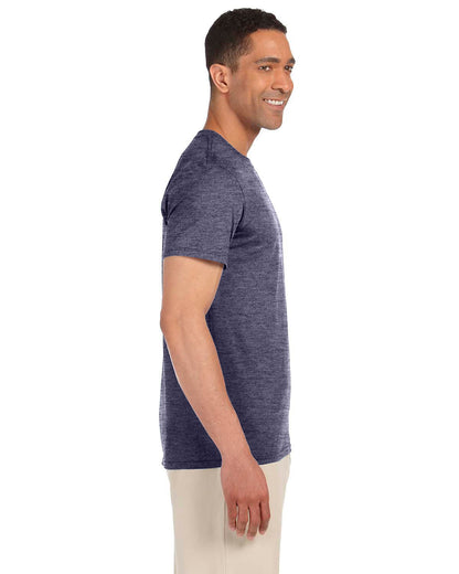 Gildan Adult Softstyle® T-Shirt G640 #color_HEATHER NAVY