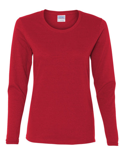 Gildan Heavy Cotton™ Women’s Long Sleeve T-Shirt 5400L #color_Red