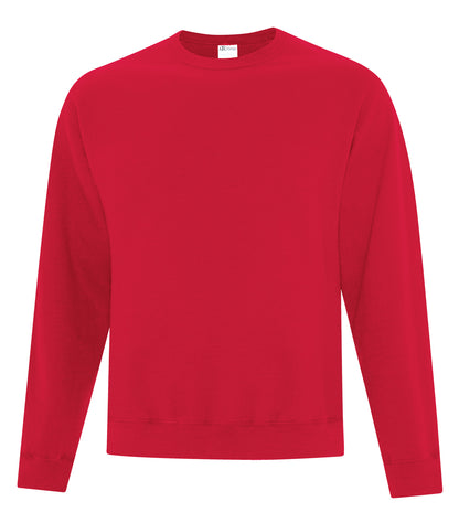 Atc Everyday Collection Everyday Fleece Crewneck ATCF2400 #color_Red