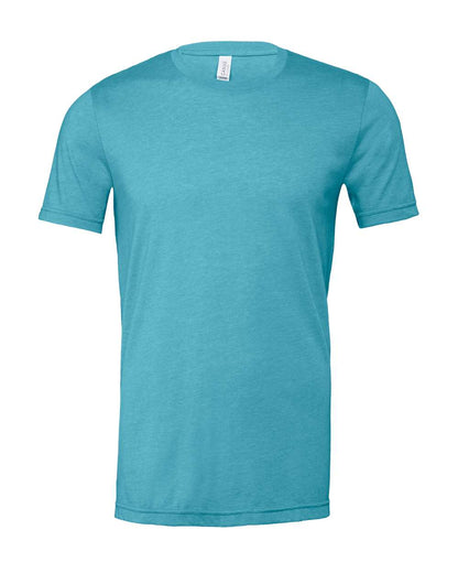 BELLA + CANVAS CVC Jersey Tee 3001CVC #color_Heather Aqua