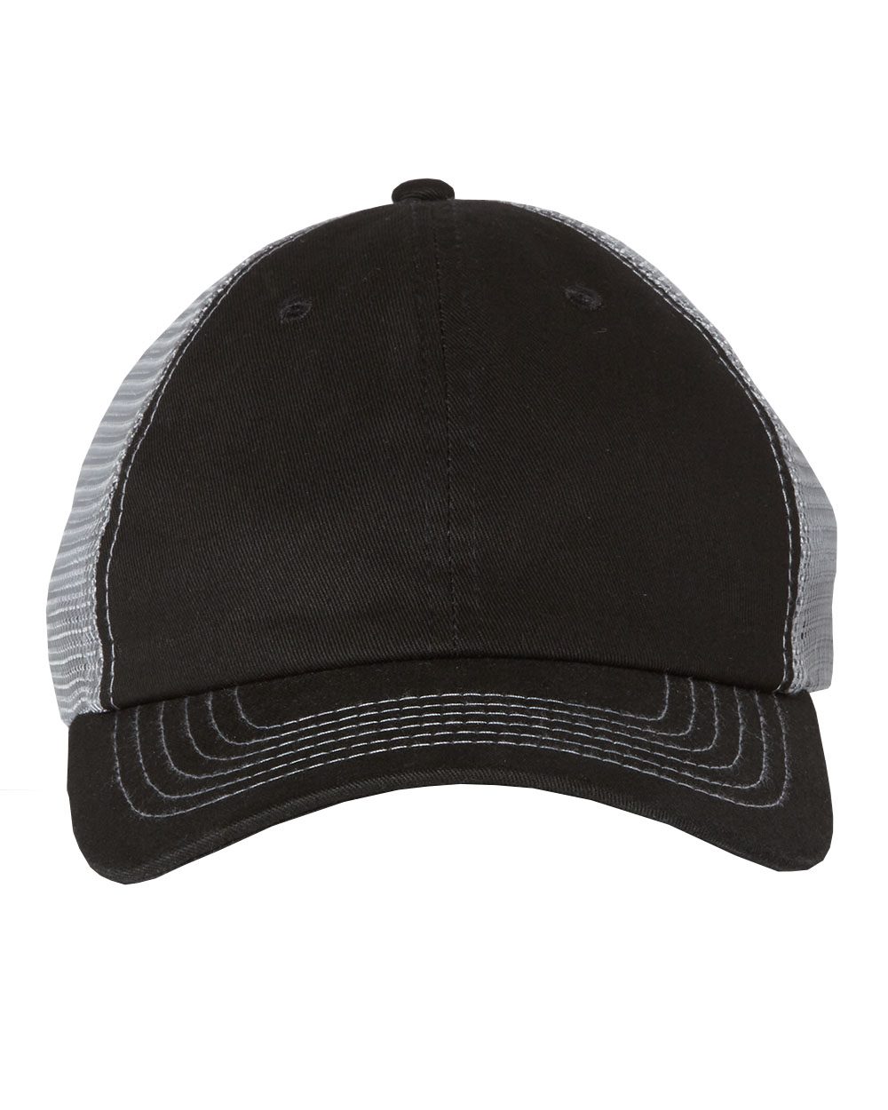 Sportsman Contrast-Stitch Mesh-Back Cap 3100