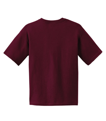 Gildan ULTRA COTTON YOUTH T-SHIRT 200B #color_Maroon