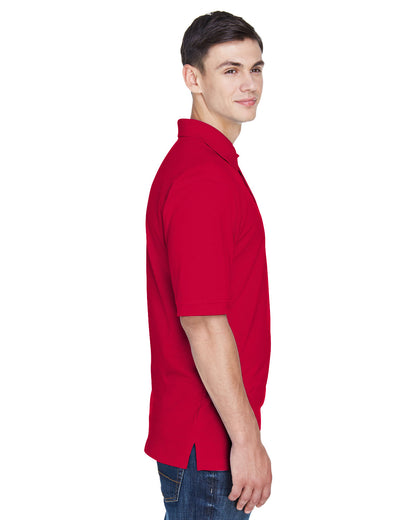 Harriton Men's Easy Blend™ Polo M265 #color_RED