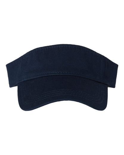 Valucap Bio-Washed Visor VC500 #color_Navy