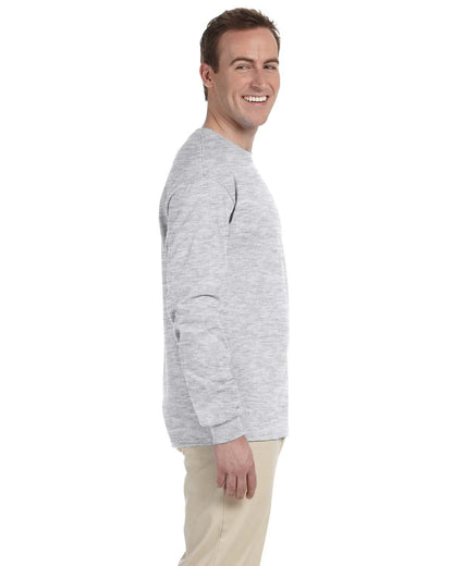 Gildan Adult Ultra Cotton® Long-Sleeve T-Shirt G240 #color_ASH GREY