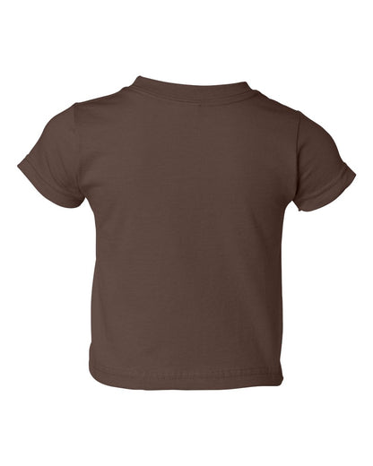 Rabbit Skins Toddler Cotton Jersey Tee 3301T #color_Brown