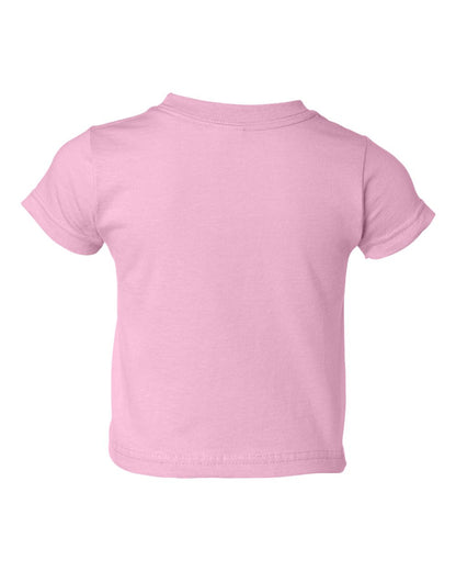 Rabbit Skins Toddler Cotton Jersey Tee 3301T #color_Pink