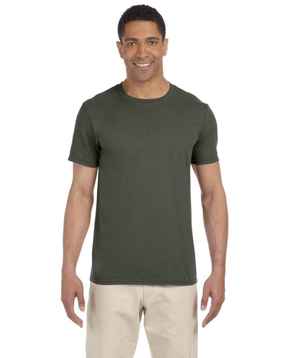 Gildan Adult Softstyle® T-Shirt G640 #color_MILITARY GREEN