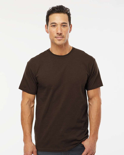 M&O Gold Soft Touch T-Shirt 4800 #colormdl_Chocolate