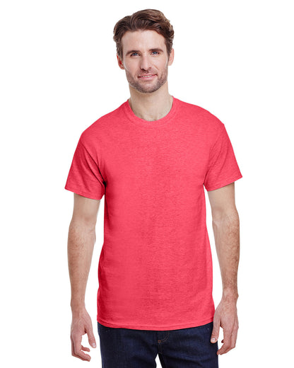 Gildan Adult Heavy Cotton™ T-Shirt G500 #color_HEATHER RED